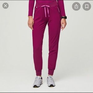Figs Women’s Dark Magenta Cambridge Slim Jogger